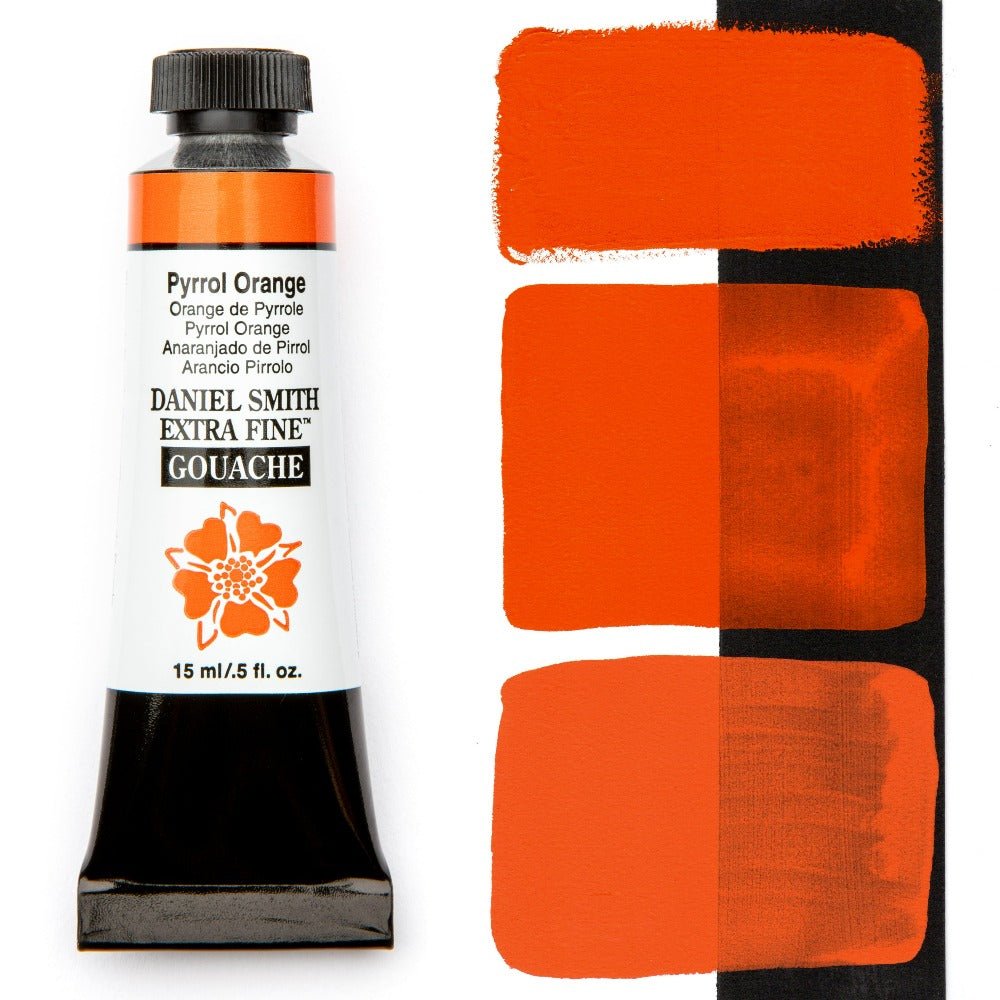 Daniel Smith Extra Fine Gouache - Pyrrol Orange - merriartist.com