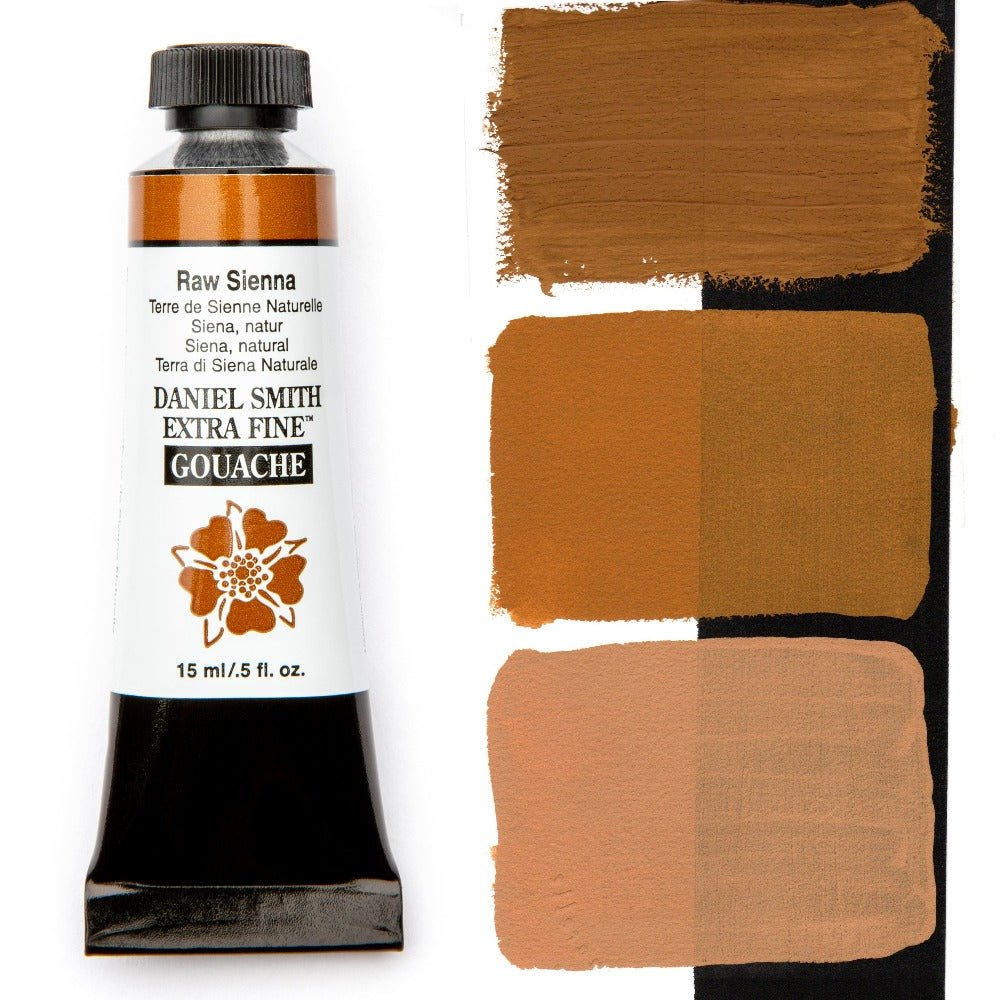 Daniel Smith Extra Fine Gouache - Raw Sienna - merriartist.com