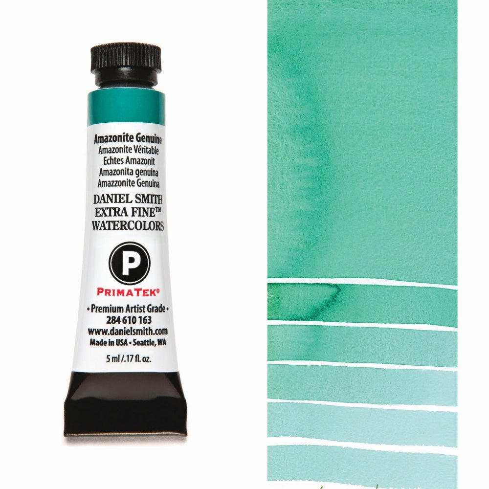 Daniel Smith Extra Fine Watercolor - Amazonite Genuine 5 ml (small tube) - merriartist.com