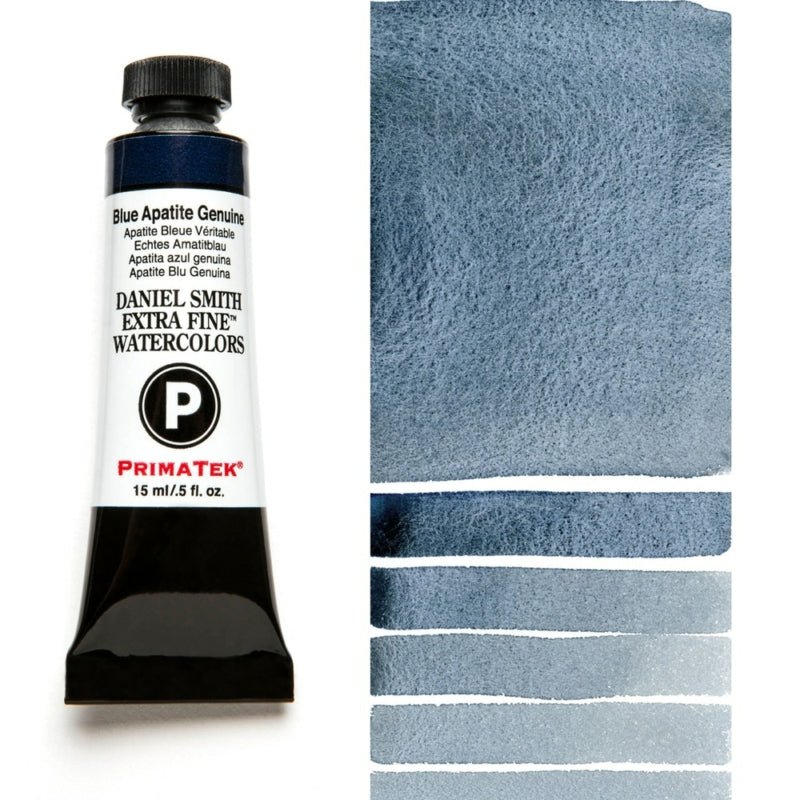Daniel Smith Extra Fine Watercolor - Blue Apatite Genuine 15 ml - merriartist.com