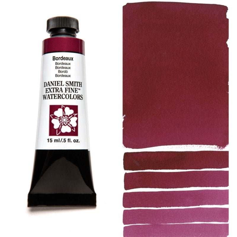 Daniel Smith Extra Fine Watercolor - Bordeaux 15 ml - merriartist.com