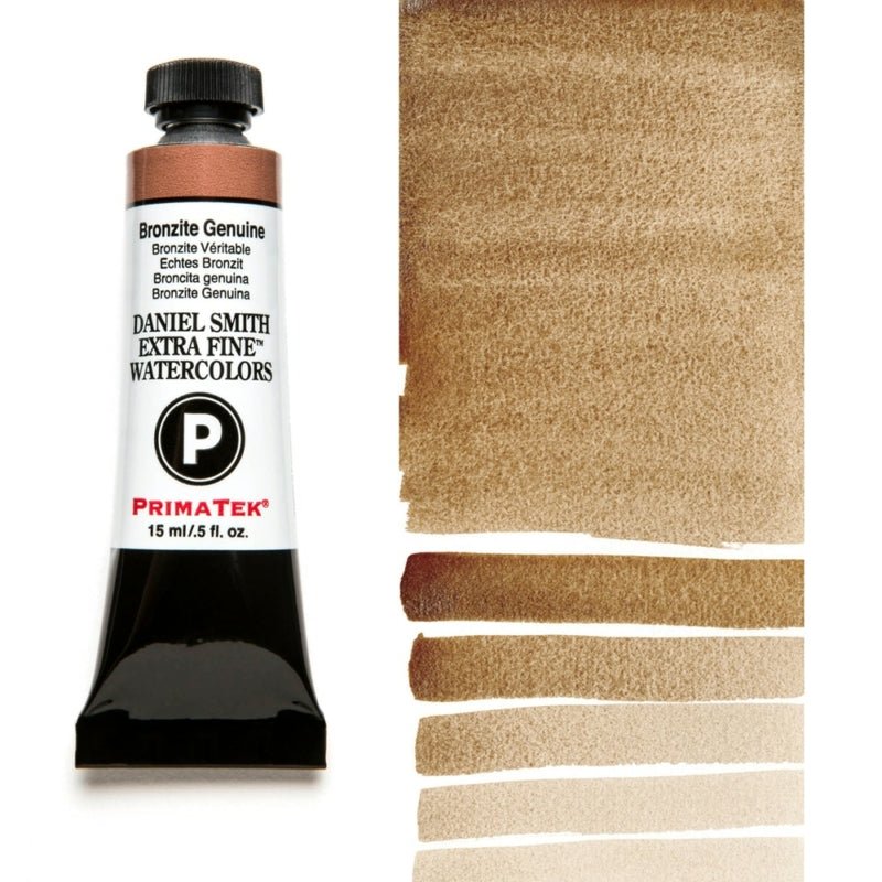 Daniel Smith Extra Fine Watercolor - Bronzite Genuine 15 ml - merriartist.com