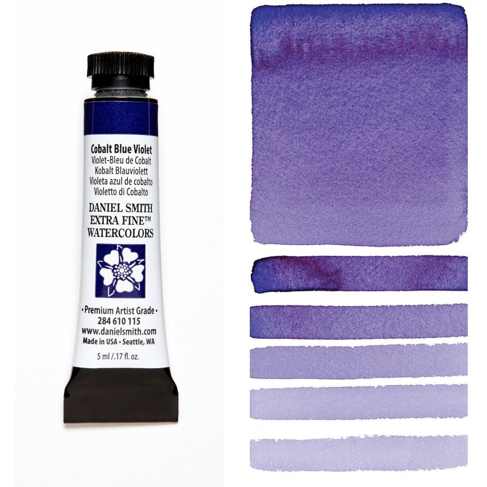 Daniel Smith Extra Fine Watercolor - Cobalt Blue Violet 5 ml - merriartist.com