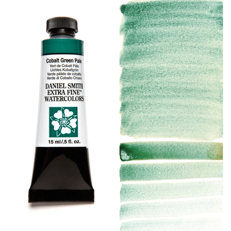 Daniel Smith Extra Fine Watercolor - Cobalt Green Pale 15 ml - merriartist.com