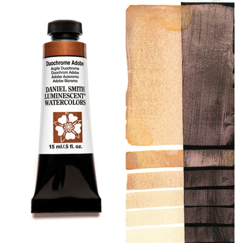 Daniel Smith Extra Fine Watercolor - Duochrome Adobe 15 ml - merriartist.com