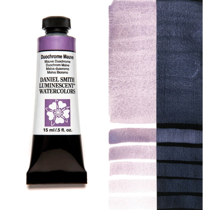 Daniel Smith Extra Fine Watercolor - Duochrome Mauve 15 ml - merriartist.com