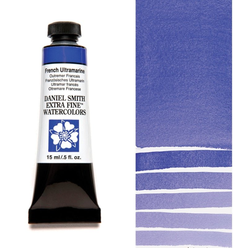 Daniel Smith Extra Fine Watercolor - French Ultramarine 15 ml - merriartist.com