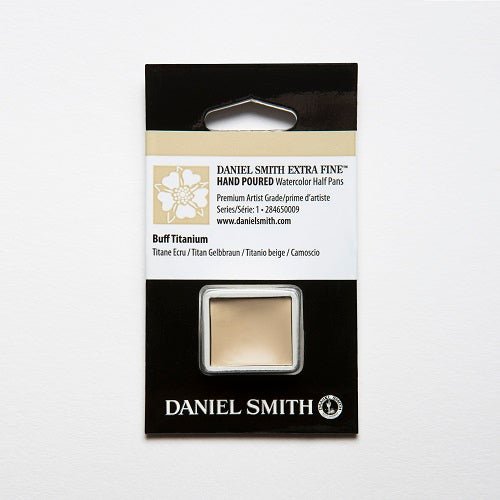 Daniel Smith Extra Fine Watercolor Half Pan - Buff Titanium - merriartist.com