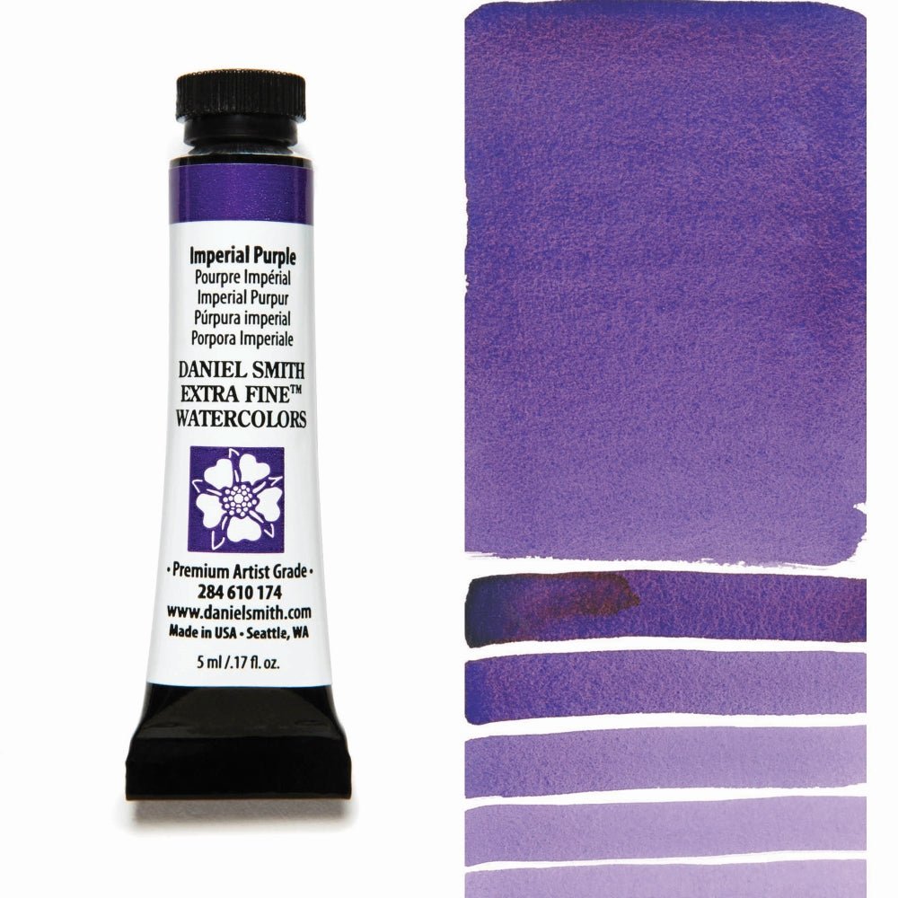 Daniel Smith Extra Fine Watercolor - Imperial Purple 5 ml - merriartist.com