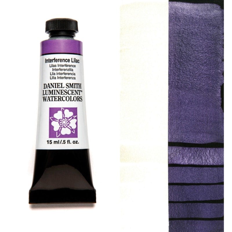 Daniel Smith Extra Fine Watercolor - Interference Lilac 15 ml - merriartist.com