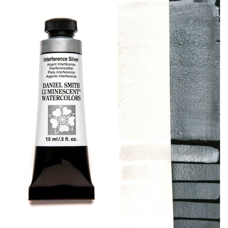 Daniel Smith Extra Fine Watercolor - Interference Silver 15 ml - merriartist.com