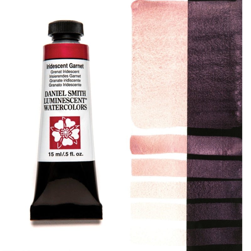 Daniel Smith Extra Fine Watercolor - Iridescent Garnet 15 ml - merriartist.com