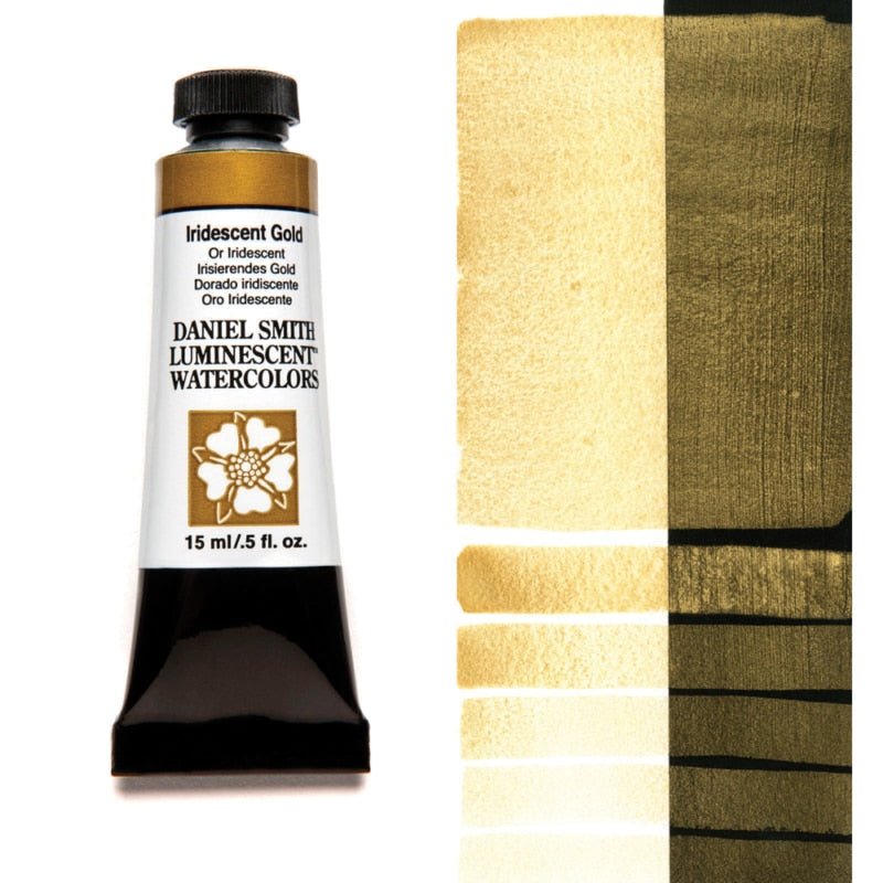 Daniel Smith Extra Fine Watercolor - Iridescent Gold 15 ml - merriartist.com