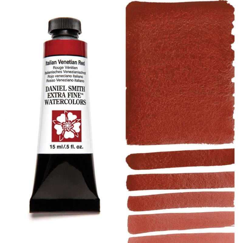 Daniel Smith Extra Fine Watercolor - Italian Venetian Red 15 ml - merriartist.com