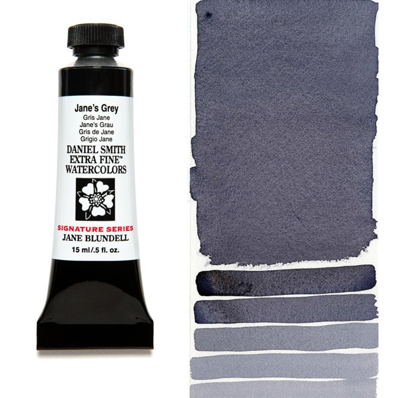 Daniel Smith Acquerello Extra Fine 15 Ml – Colore Jane's Grey – Prodotto A Mano USA - 5