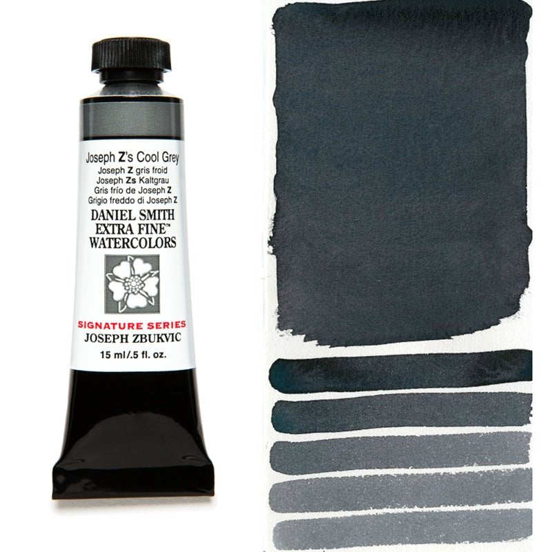 Daniel Smith Extra Fine Watercolor - Joseph Z's Cool Grey 15 ml - merriartist.com