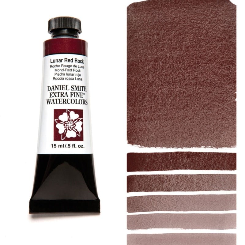 Daniel Smith Extra Fine Watercolor - Lunar Red Rock 15 ml - merriartist.com