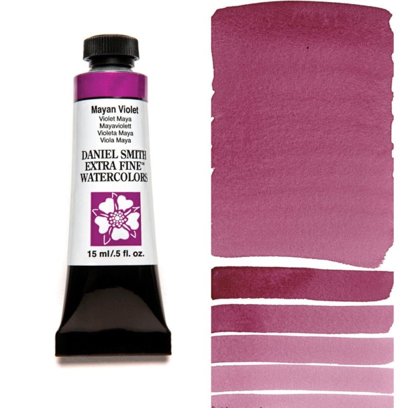 Daniel Smith Extra Fine Watercolor - Mayan Violet 15 ml - merriartist.com