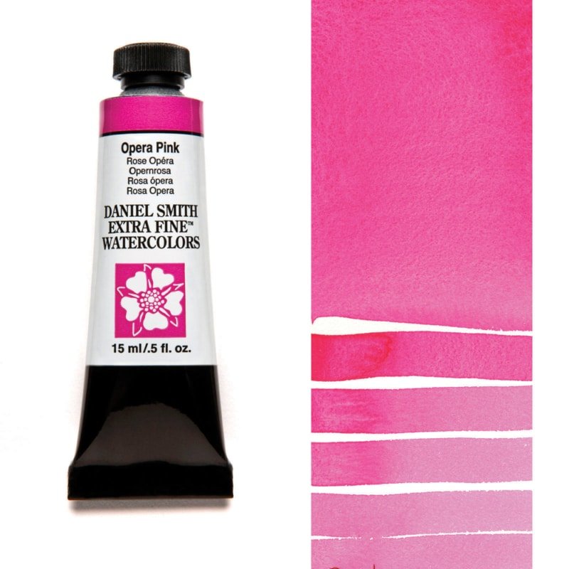 Daniel Smith Extra Fine Watercolor - Opera Pink 15 ml - merriartist.com