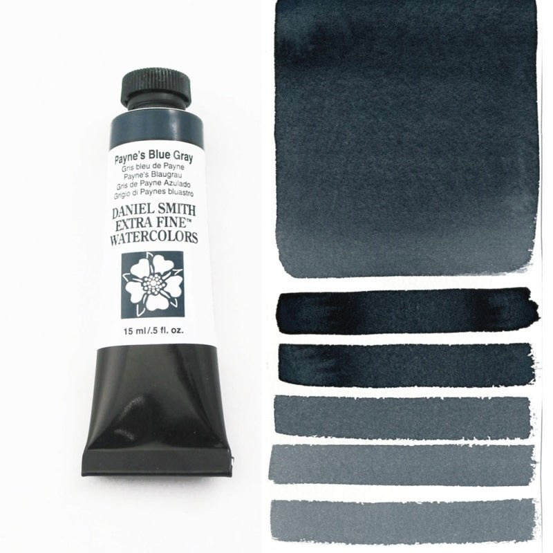 Daniel Smith Extra Fine Watercolor - Paynes Blue Gray 15 ml - merriartist.com