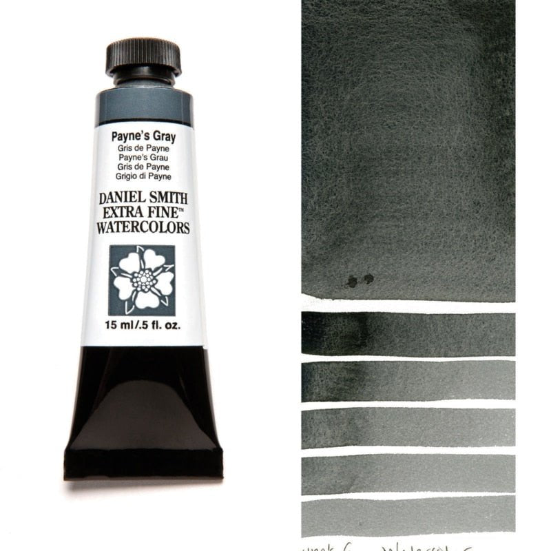 Daniel Smith Extra Fine Watercolor - Paynes Gray 15 ml - merriartist.com