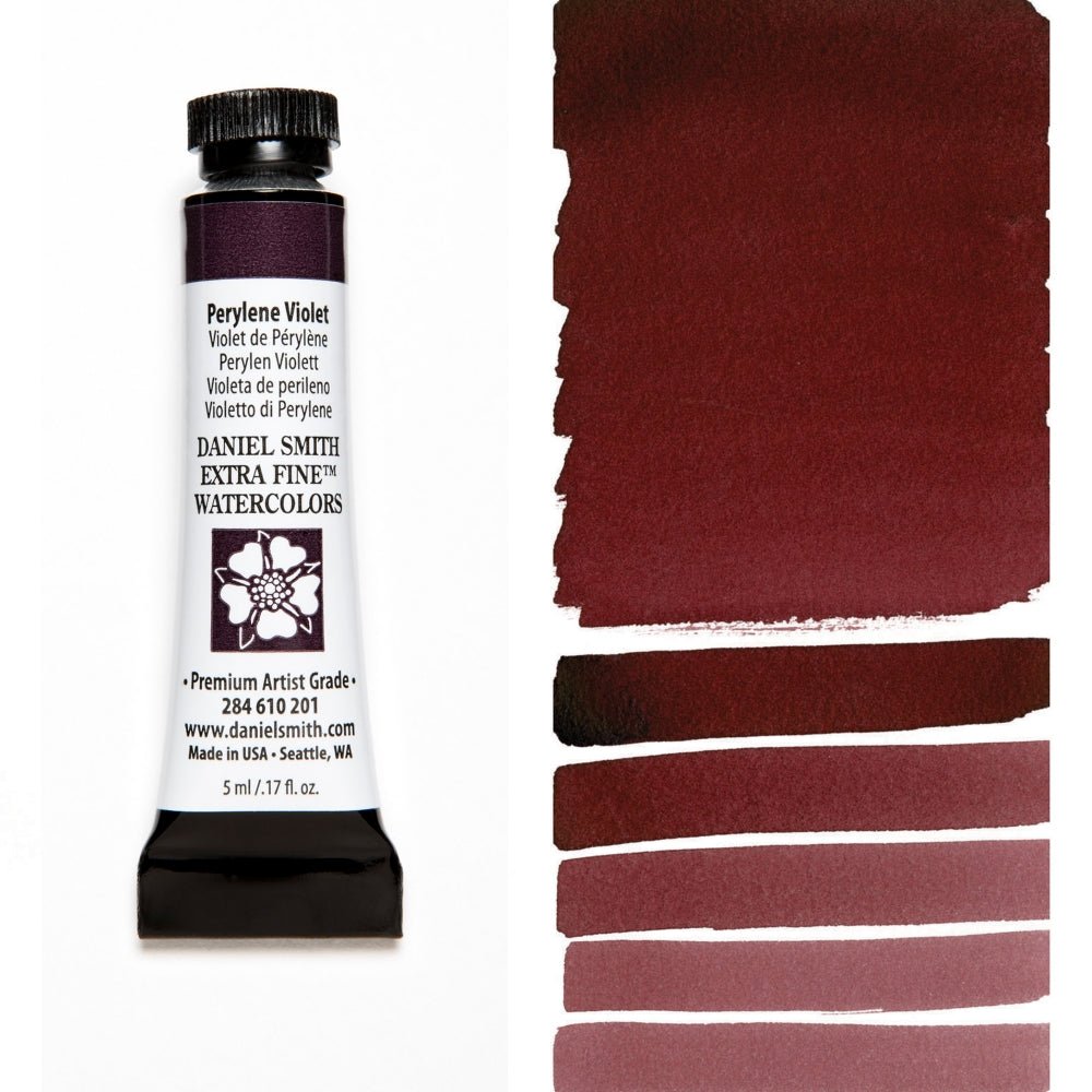 Daniel Smith Extra Fine Watercolor - Perylene Violet 5 ml - merriartist.com