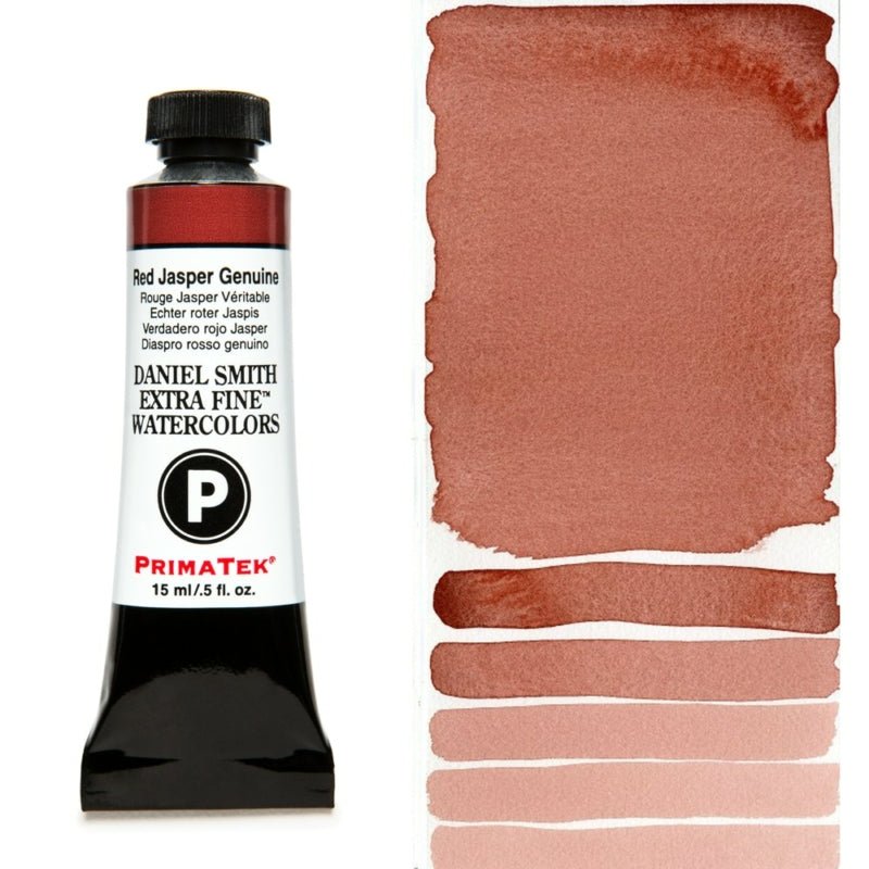 Daniel Smith Extra Fine Watercolor - Red Jasper Genuine 15 ml - merriartist.com