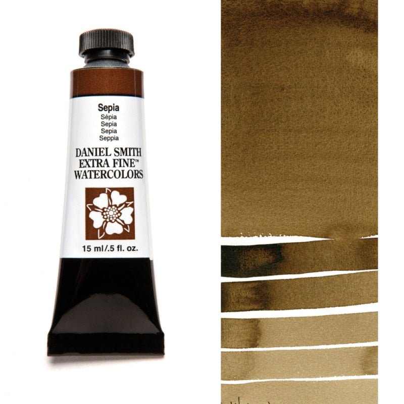 Daniel Smith Extra Fine Watercolor - Sepia 15 ml - merriartist.com