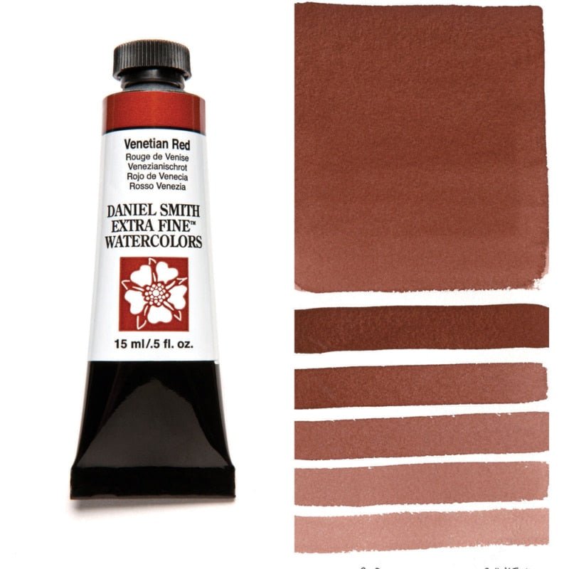 Daniel Smith Extra Fine Watercolor - Venetian Red 15 ml - merriartist.com