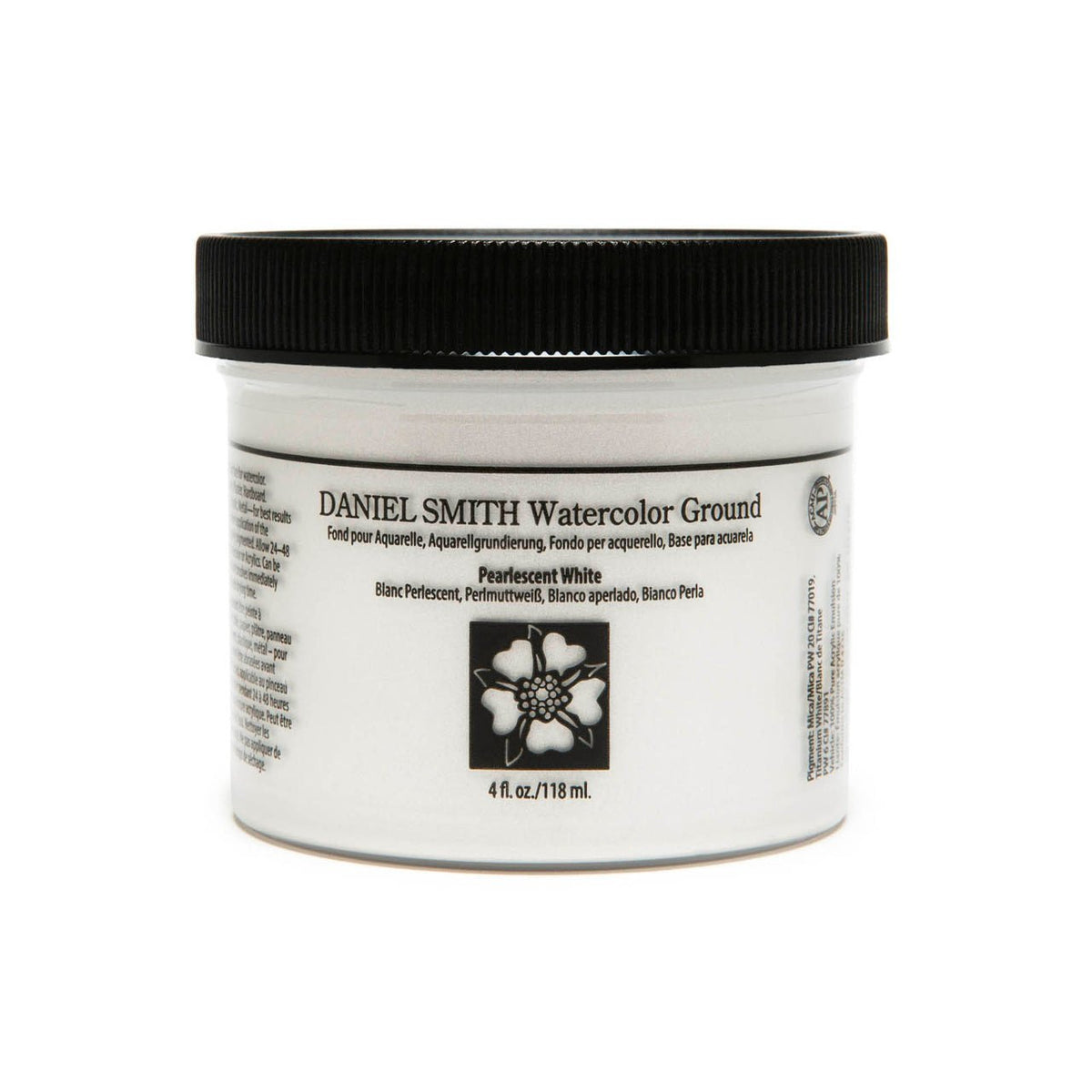 Daniel Smith Watercolor Ground 4 oz Pearlescent White - merriartist.com