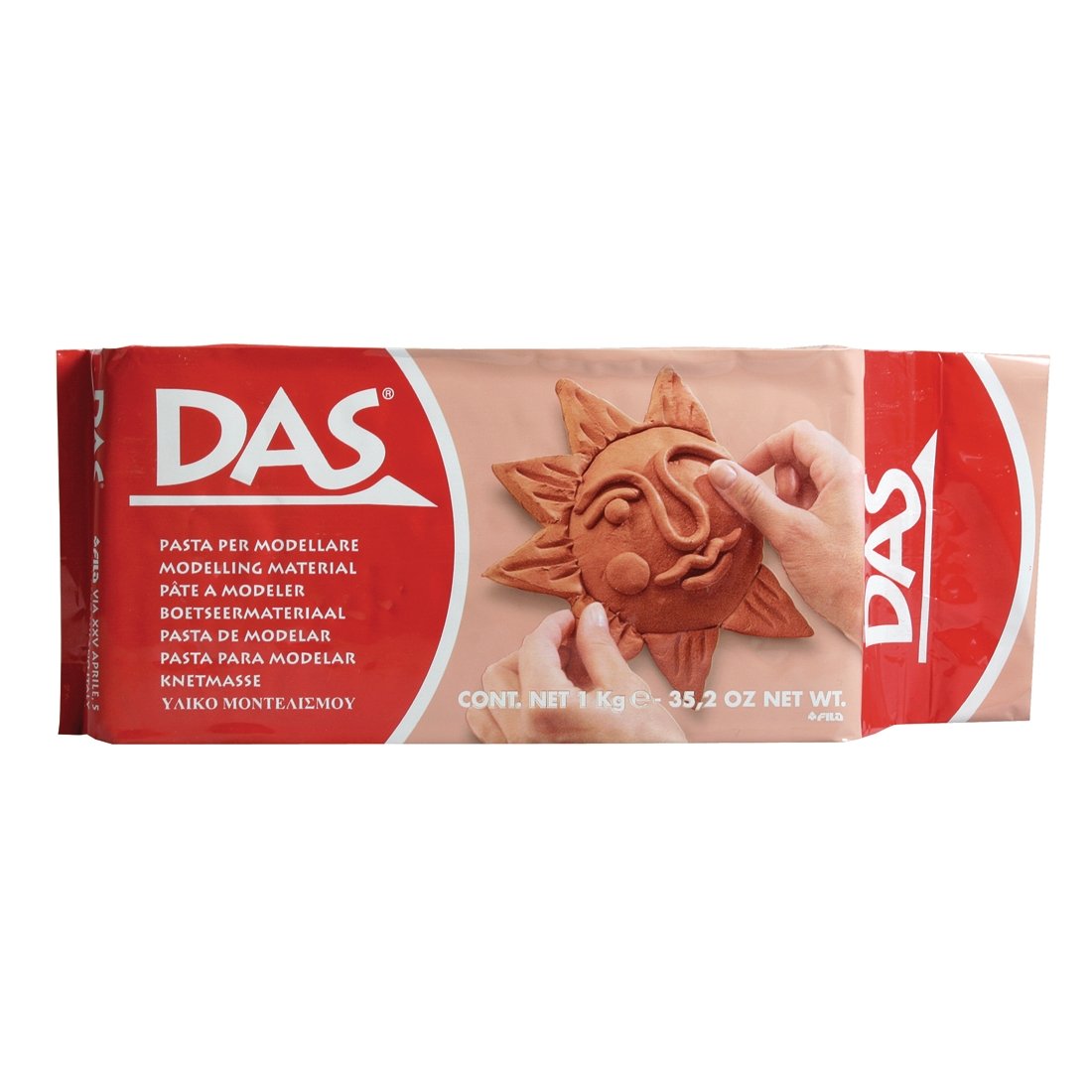 Das Air Hardening Clay 2.2 lb. Terra Cotta - merriartist.com