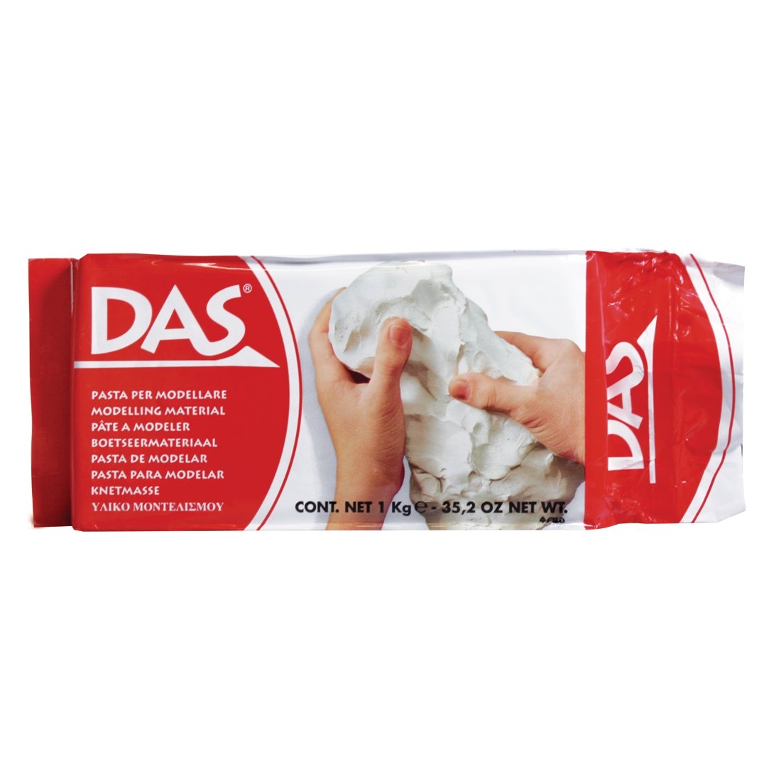 Das Air Hardening Clay 2.2 lb. White - merriartist.com