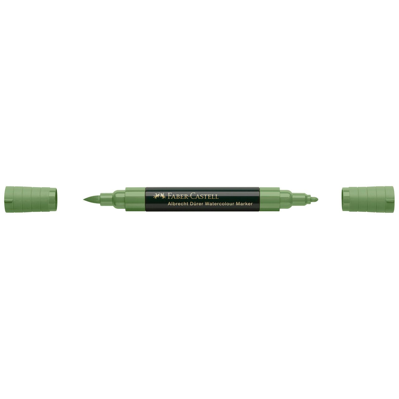 Faber-Castell Albrecht Durer Watercolor Marker 167 Permanent Green Olive - merriartist.com