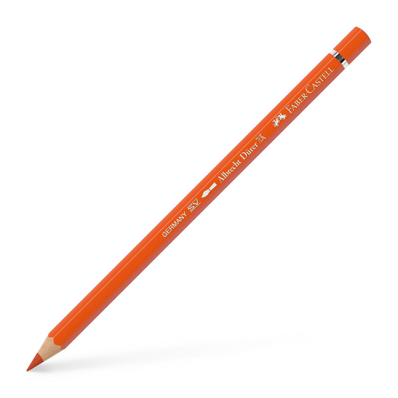 Faber-Castell Albrecht Durer Watercolor Pencil - 115 Dark Cadmium Orange - merriartist.com