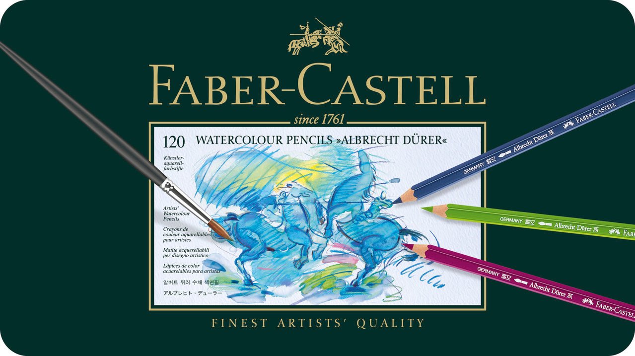 Faber-Castell Albrecht Durer Watercolor Pencil Set of 120 - merriartist.com