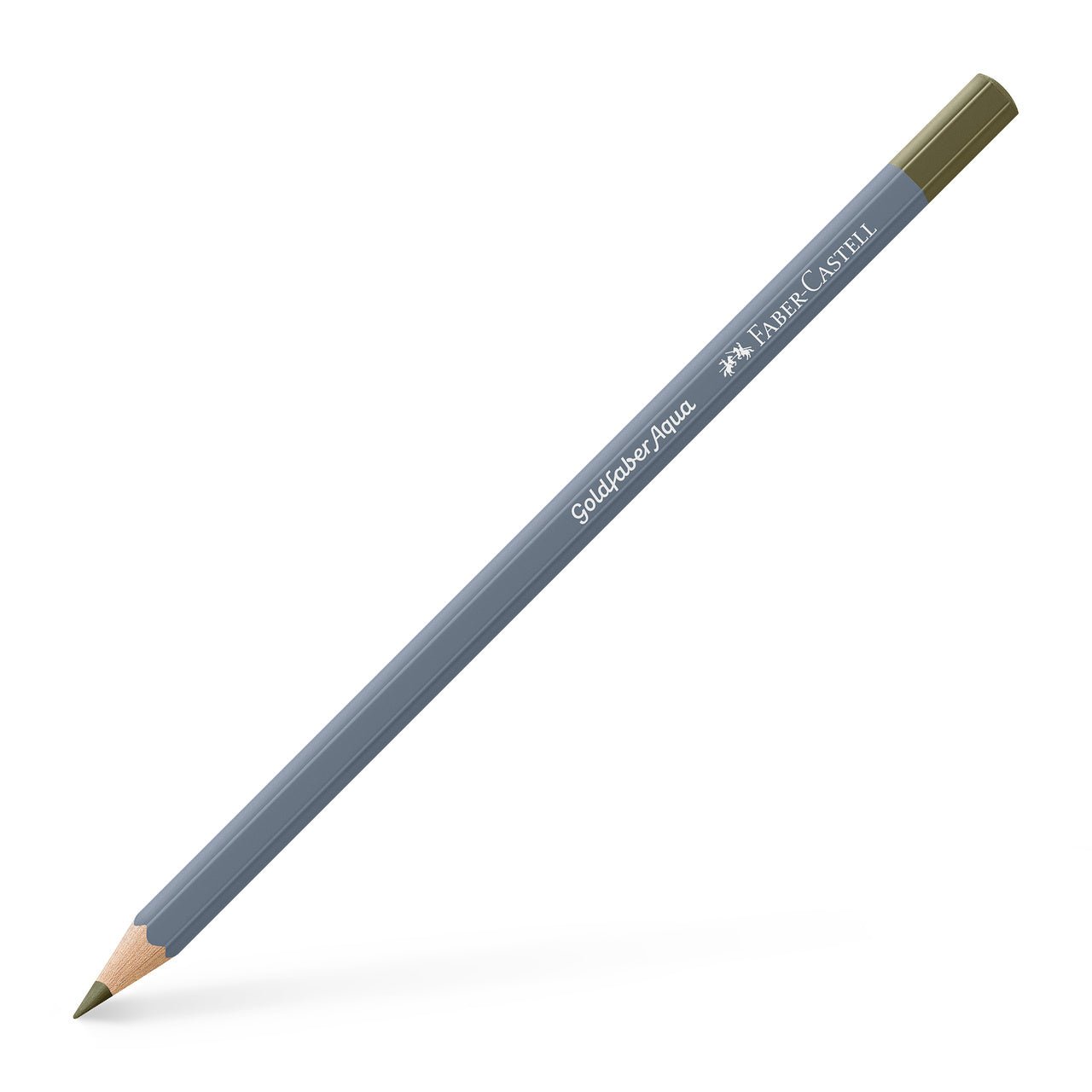 Faber-Castell Goldfaber Aqua Pencil 173 Olive Green Yellowish - merriartist.com