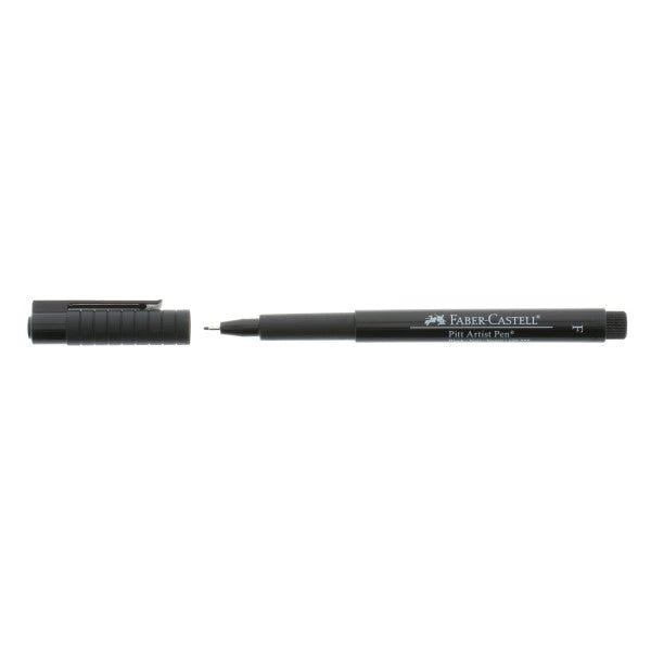 Faber-Castell PITT Artist Pen - Black - F (Fine) - merriartist.com