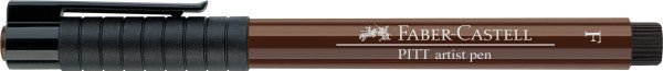 Faber-Castell PITT Artist Pen - Dark Sepia - F (Fine) - merriartist.com