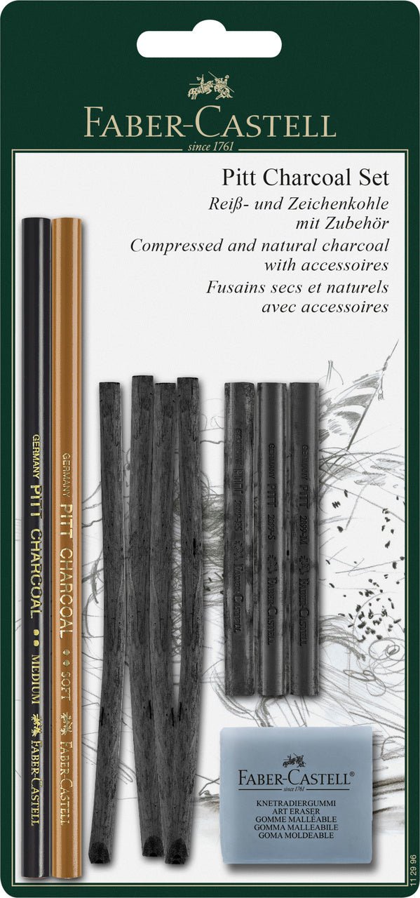 Faber-Castell PITT Basic Charcoal Set - Main Image