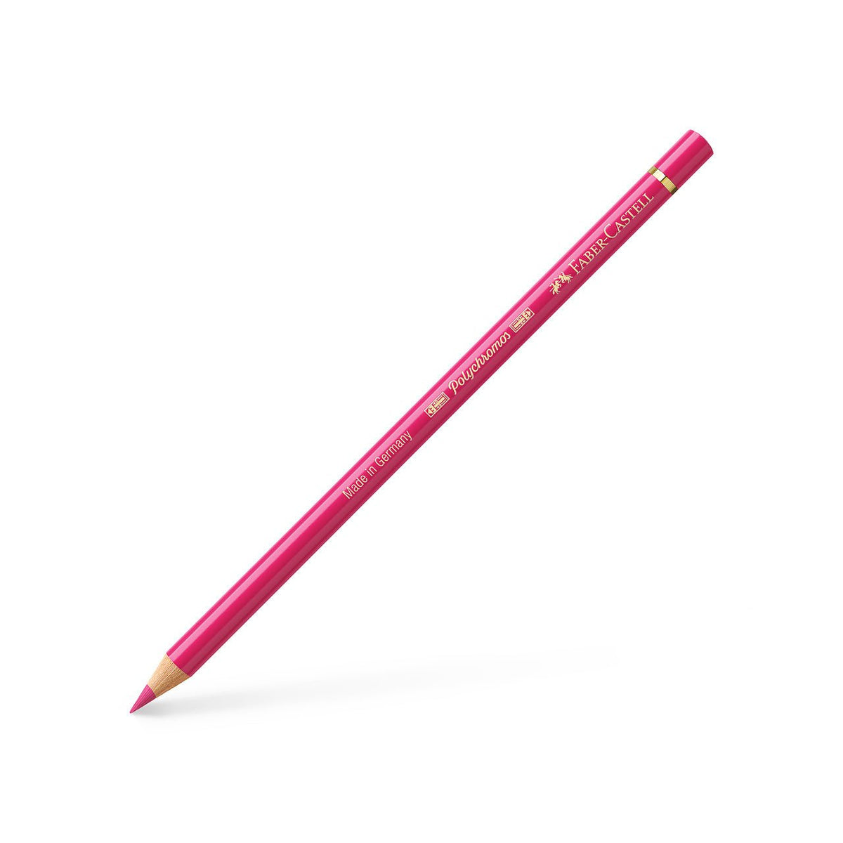 Faber Castell Polychromos Colored Pencil - 124 Rose Carmine - merriartist.com