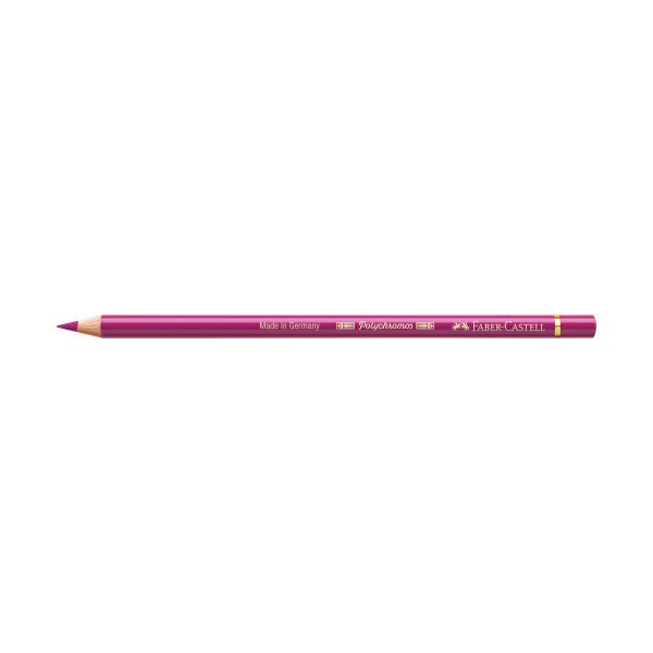 Faber Castell Polychromos Colored Pencil - 125 Middle Purple Pink - merriartist.com