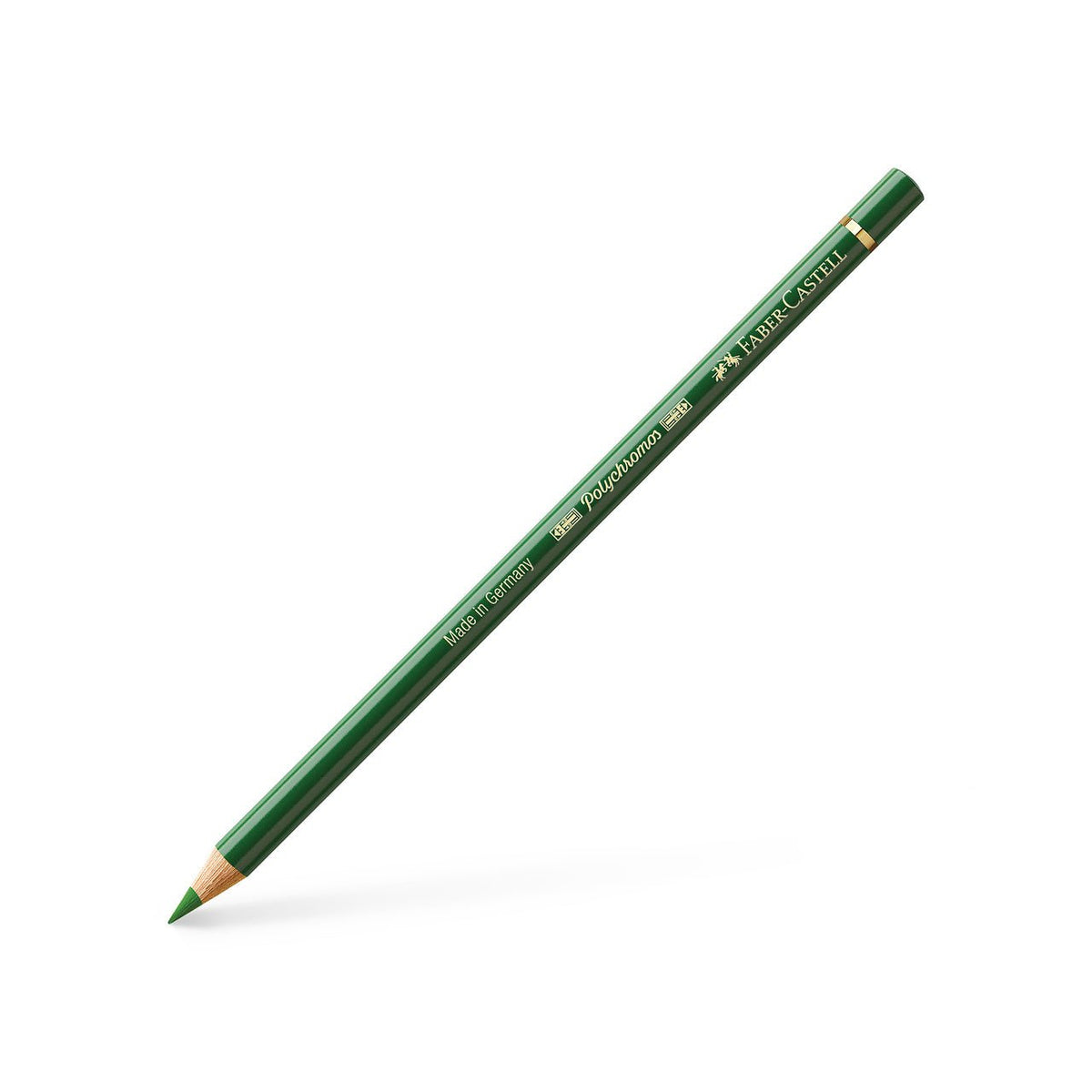 Faber Castell Polychromos Colored Pencil - 167 Permanent Green Olive - merriartist.com