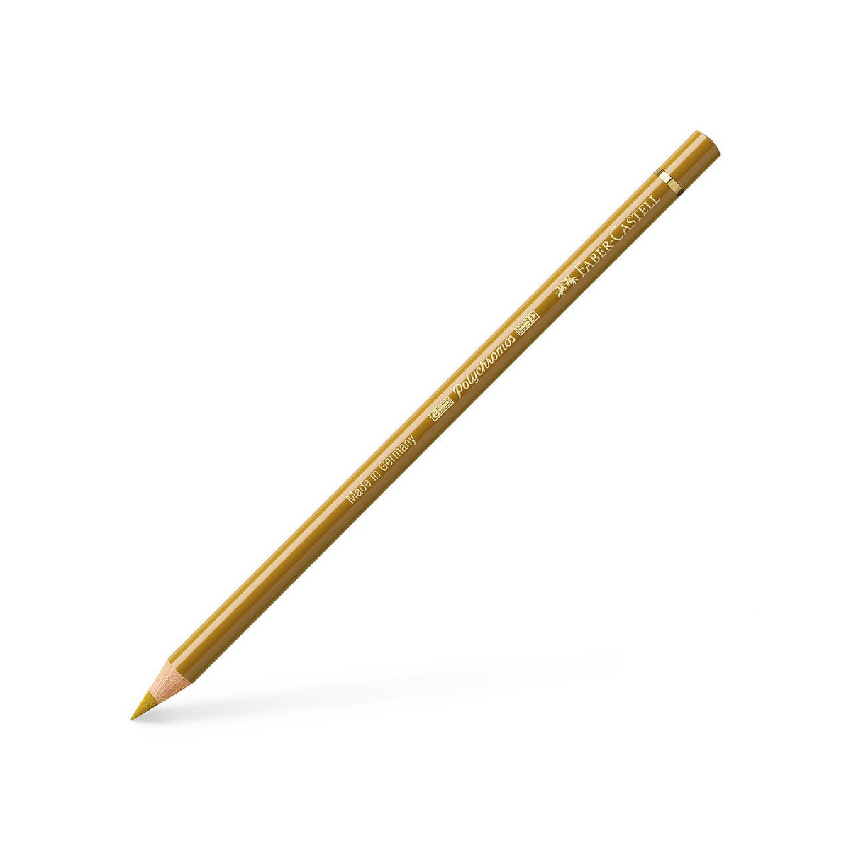 Faber Castell Polychromos Colored Pencil - 268 Green Gold - merriartist.com