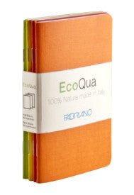 Fabriano Ecoqua Original Pocket Notebook Set - 4 Warm Colors - merriartist.com