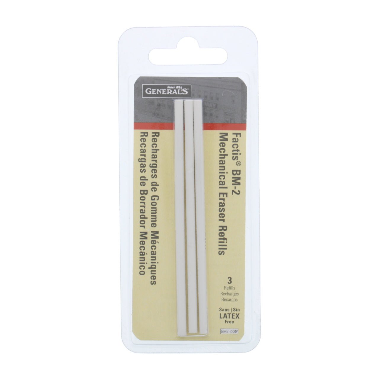 Factis BM-2 Mechanical Eraser - Refill 3 Pack - merriartist.com