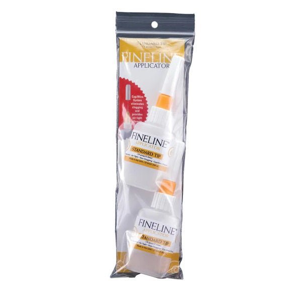 Fineline Applicator 18 Gauge - 1 1/4 oz bottle - 2 pack - merriartist.com