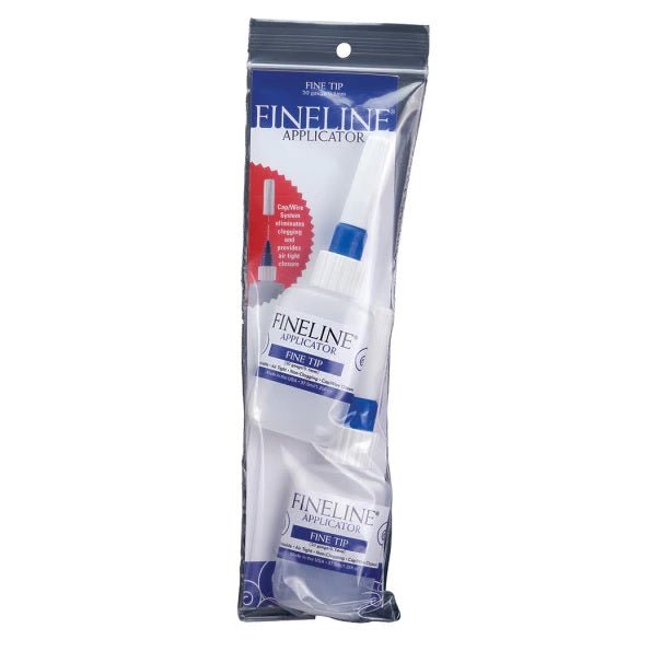 Fineline Applicator 20 Gauge - 1 1/4 oz bottle - 2 pack - merriartist.com