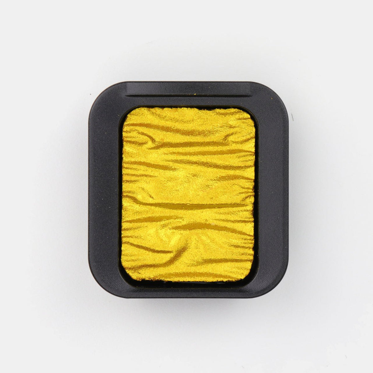 Finetec F1223C Pearlescent Watercolor Pan Refill - Pearlescent Crystal Gold - merriartist.com