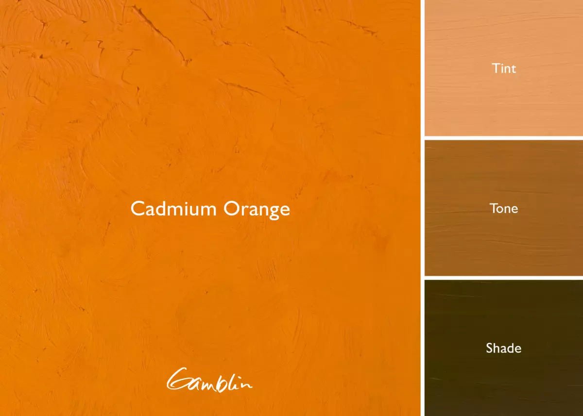 Gamblin Artist's Oil Colors Cadmium Orange 150 ml - merriartist.com