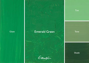Gamblin Artist's Oil Colors Emerald Green 150 ml - merriartist.com